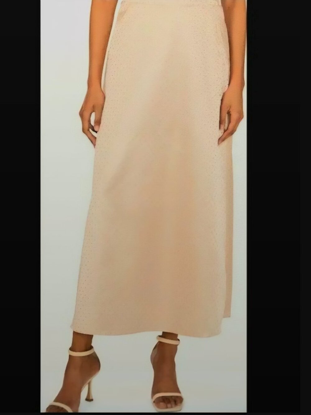 *NWT* Women's XL Vince Camuto Gold Long Skirt - Picture 16 of 16